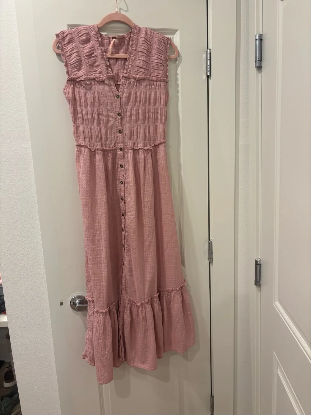 Free People sleeveless maxi